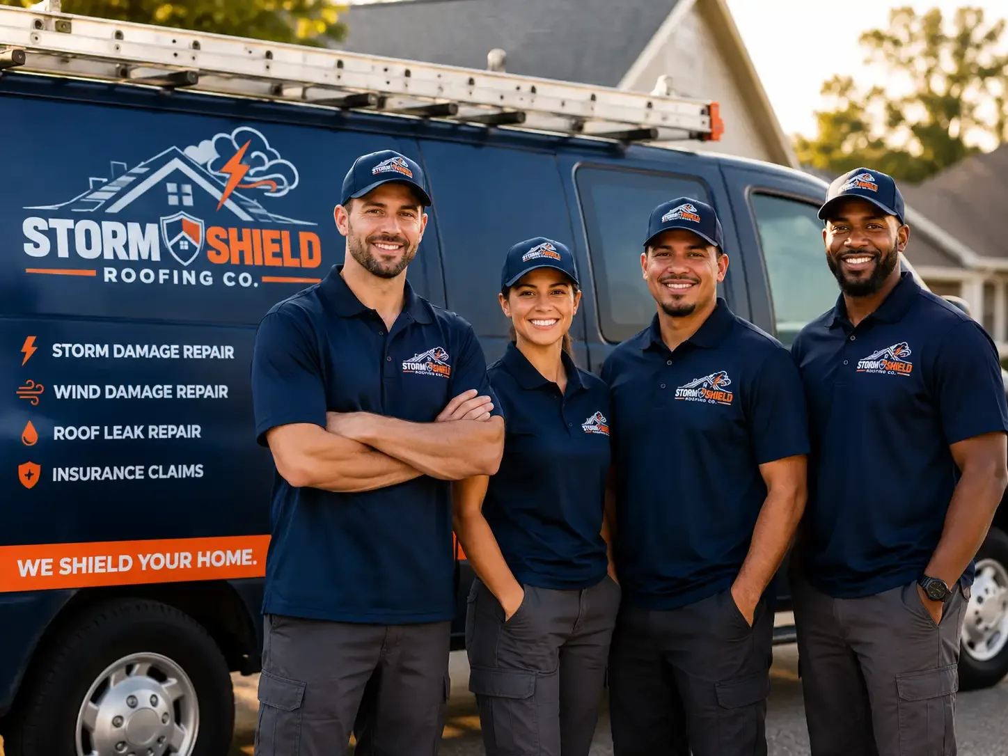Storm Damage Roof Repair company in Polk, PA