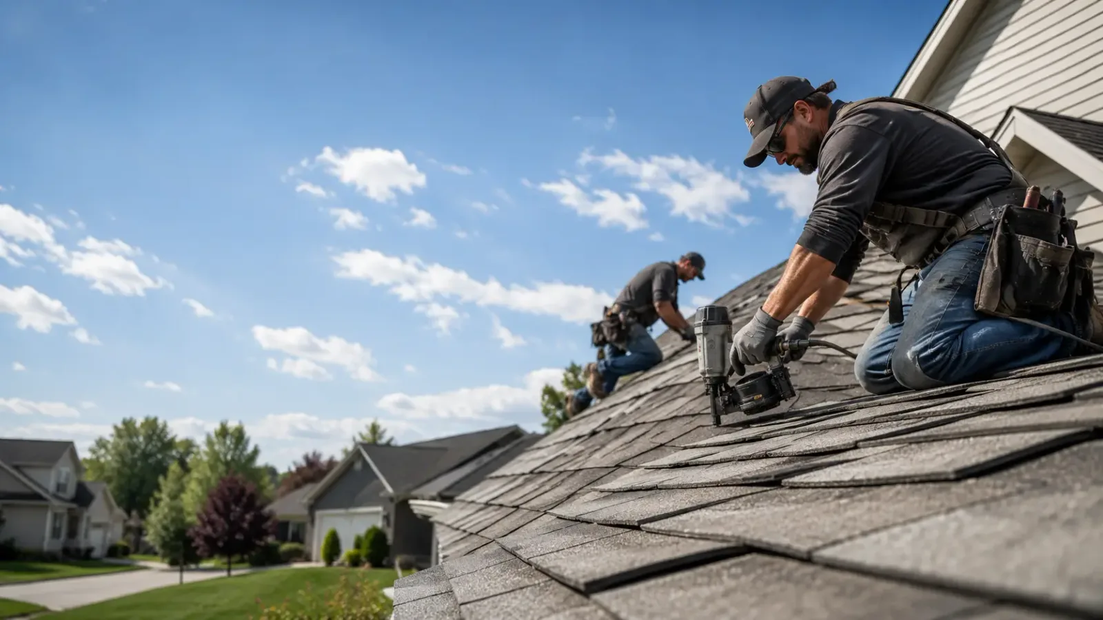 Storm Damage Roof Repair in Polk, PA near me